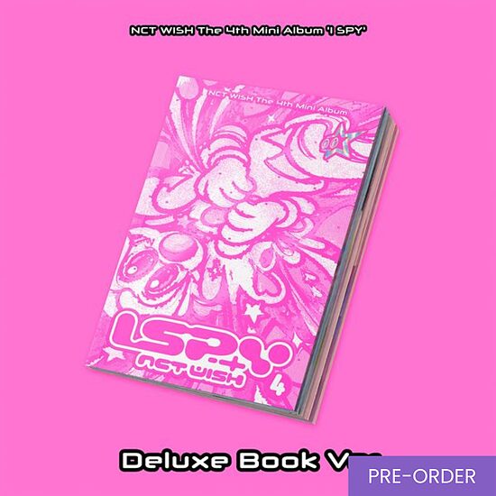 {PRE-ORDER} NCT WISH - 4th Mini Album [I SPY] (Deluxe Book Ver.)